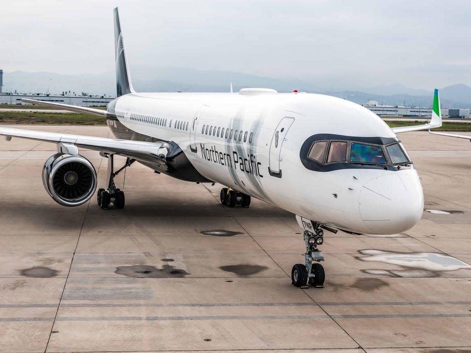 Northern Pacific Airways Boeing 757 aircraft.