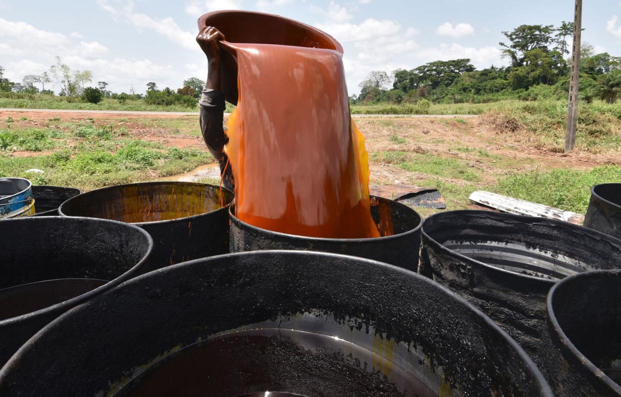 Palmöl schadet vor allem der Umwelt: Mittlerweile erstreckt sich der Anbau weltweit auf eine Fläche von etwa 19 Millionen Hektar. (Bild: Sia Kambou/AFP/Getty Images)