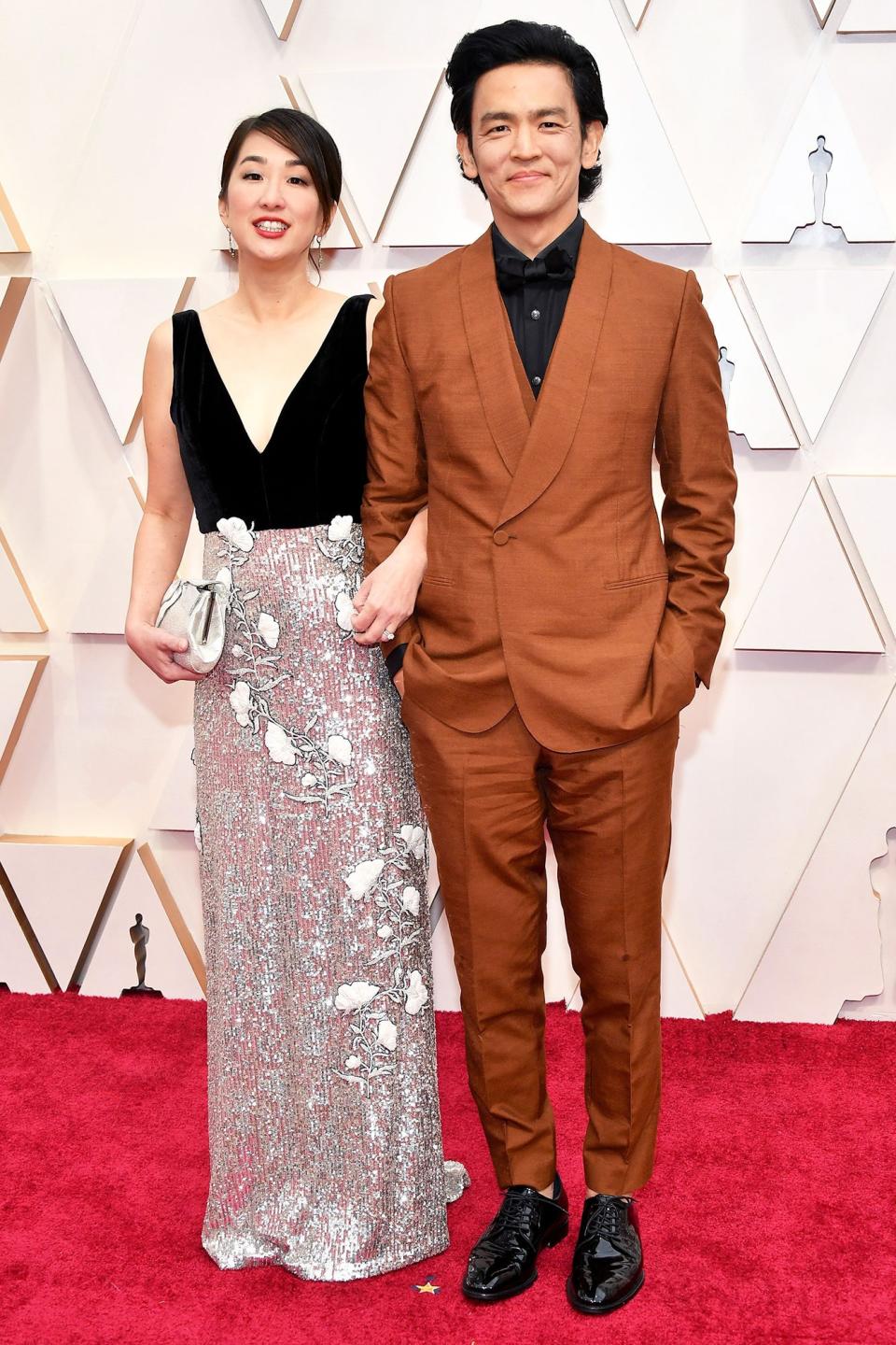 Kerri Higuchi and John Cho