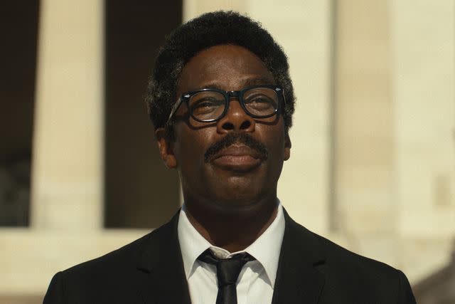 <p>NETFLIX</p> Colman Domingo as Bayard Rustin in 'Rustin'