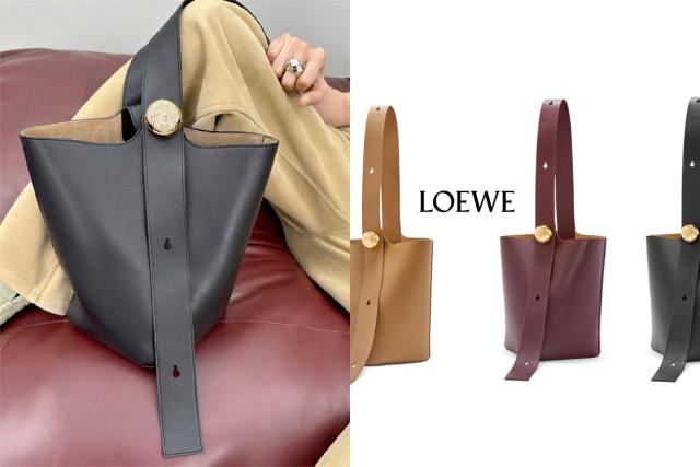 Popbee 開箱：Loewe 本季大熱門Pebble Bag，單提把兩種背法俐落又隨性！