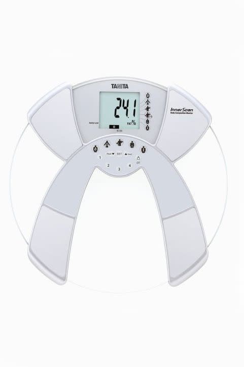 16) Tanita BC533 Glass Innerscan Body Composition Monitor Scale