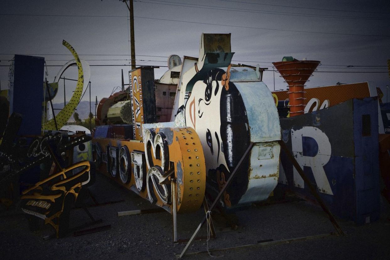 things to do in las vegas under 50 neon signs graveyard