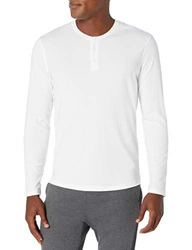 Pima Cotton Modal Long Sleeve Henley Shirt