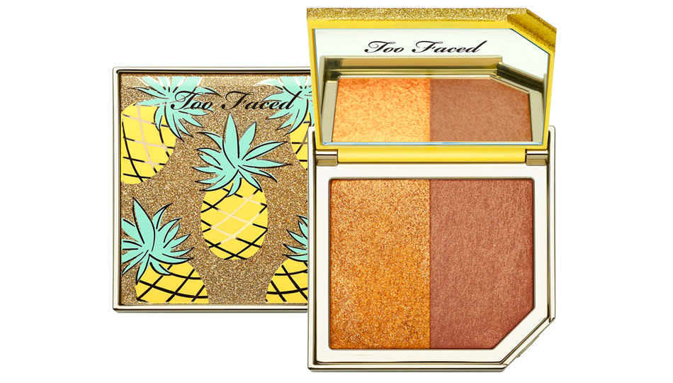 Too Faced Strobing Bronzer Highlighting Duo is 50 percent off. (Photo: QVC)