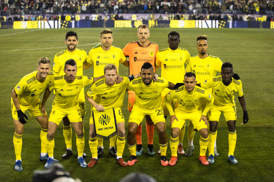 Nashville SC is the latest MLS team to have multiple positive COVID-19 tests ahead of the MLS is Back Tournament. (Photo by Brett Carlsen/Getty Images)