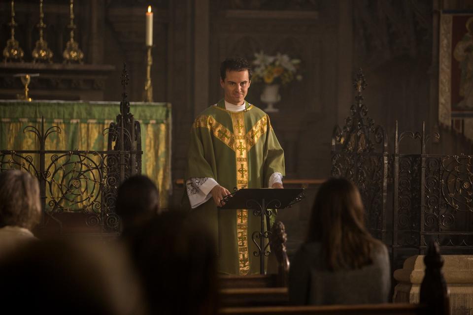 Fleabag, played by Phoebe Waller-Bridge, ends up with a bit of a dilemma on her hands: She's wildly attracted to the Hot Priest. Aren't we all? 