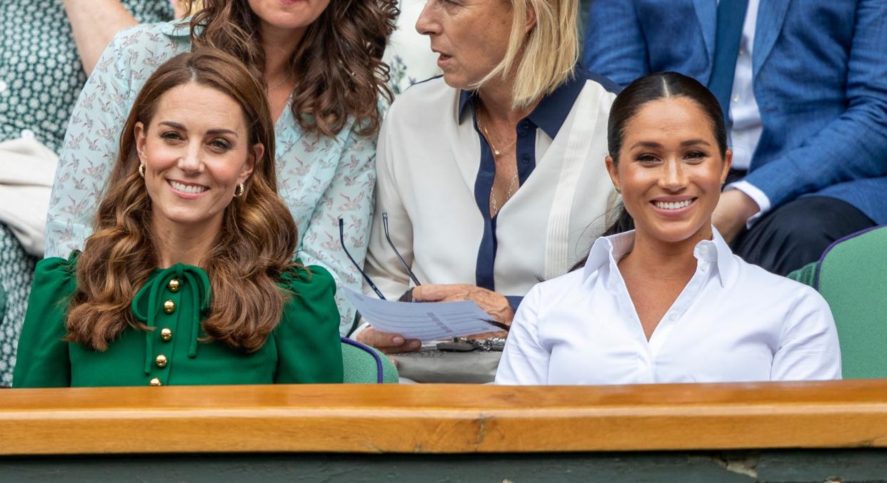 Kate Middleton has an unlikely connection to Meghan Markle's Smart Works collection [Image: Getty]