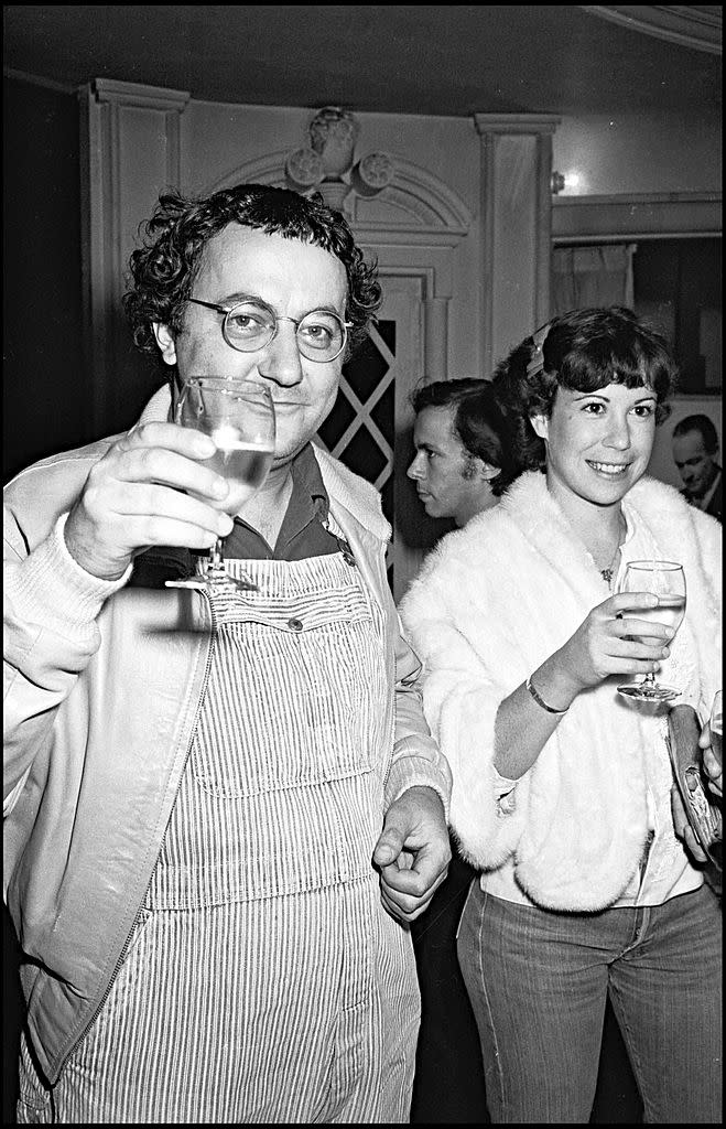 Coluche et Véronique Colucci, les as de Coeur