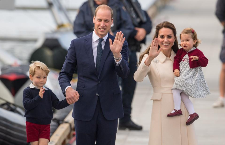 September: George and Charlotte embark on their first royal tour