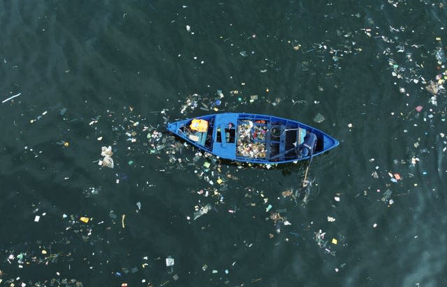 Plastic pollution