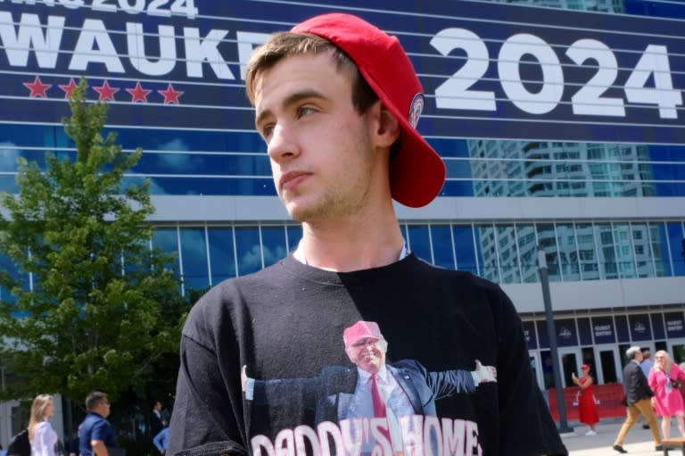 Matthew Paley fotografiado afuera de la Convención Republicana en Milwaukee, Wisconsin, el 17 de julio de 2024 (Michael Mathes)