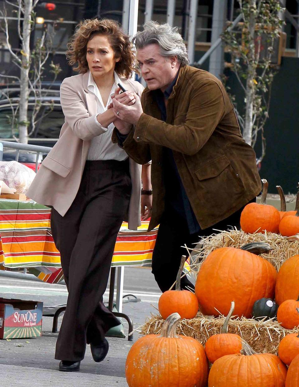 <p>Liotta told PEOPLE he "enjoyed" working with Jennifer Lopez on their NBC cop drama, <em>Shades of Blue, </em>from 2016 to 2018. And though he was known for many of his tough-guy characters, "I have never been in a fight!" he told PEOPLE.</p>