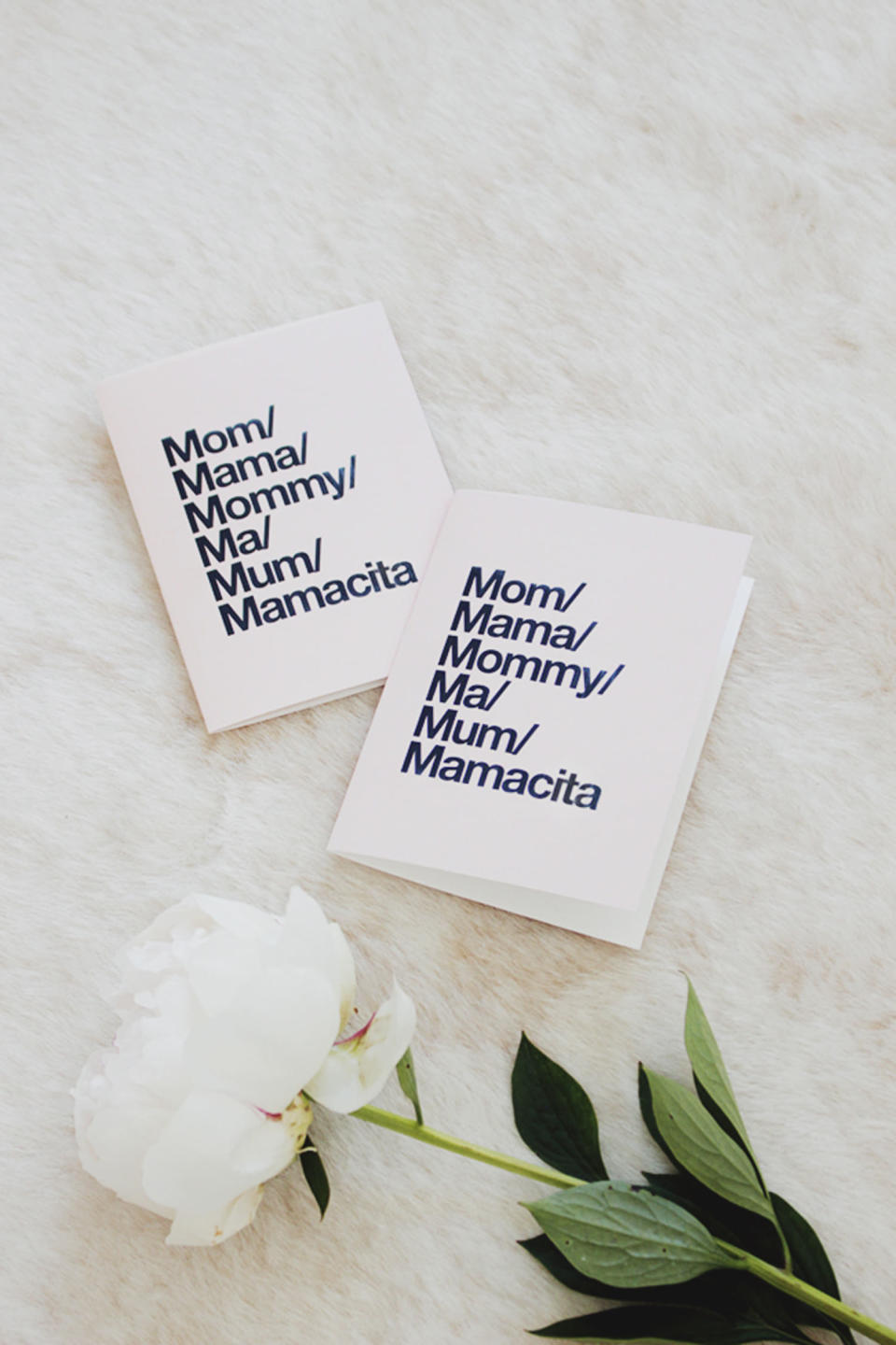 minimal mother's day card  (Almost Makes Perfect )
