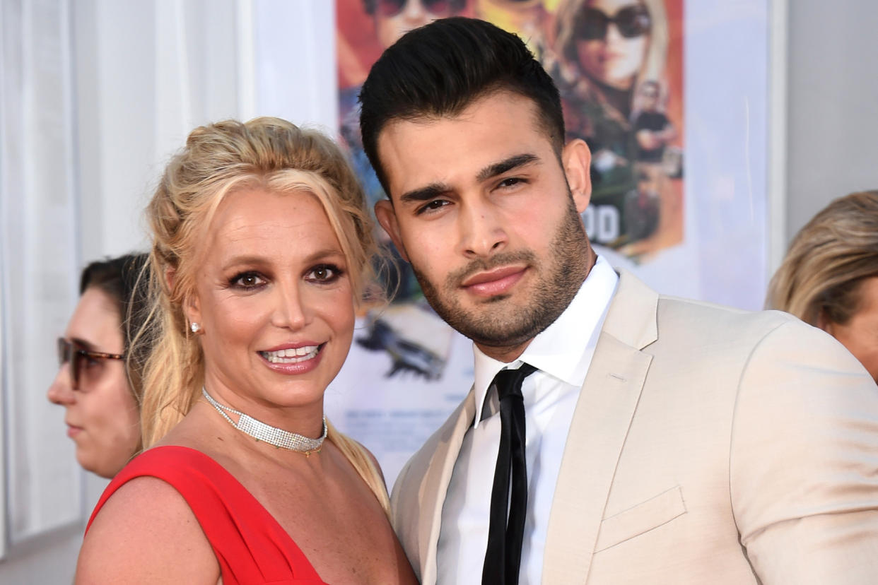 Britney Spears, Sam Asghari - Credit: Jordan Strauss/Invision/AP