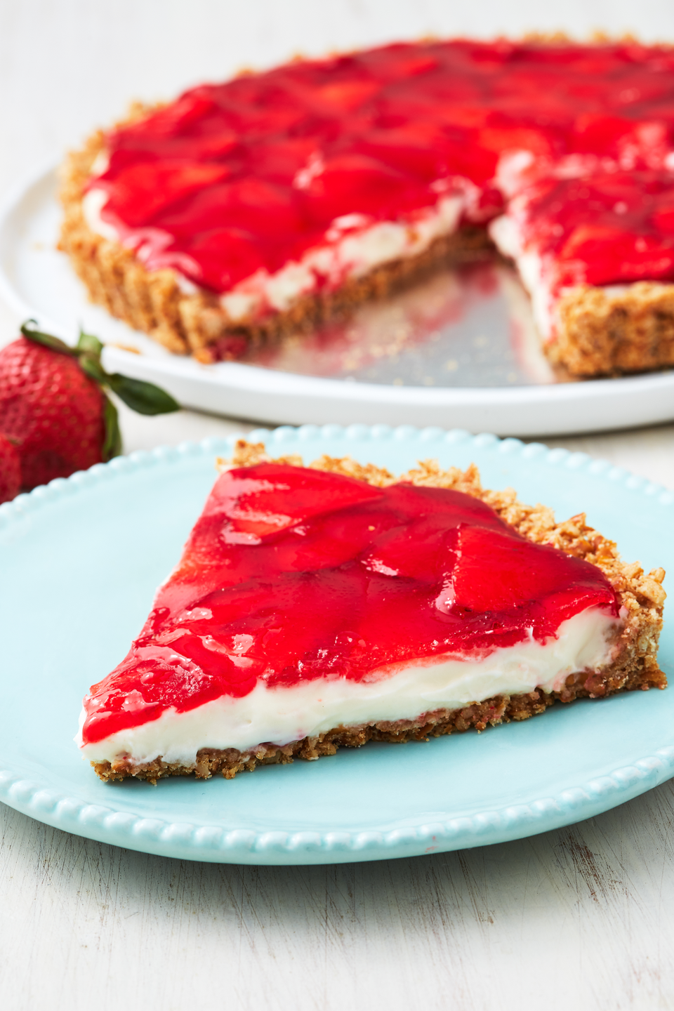 Strawberry-Pretzel Tart