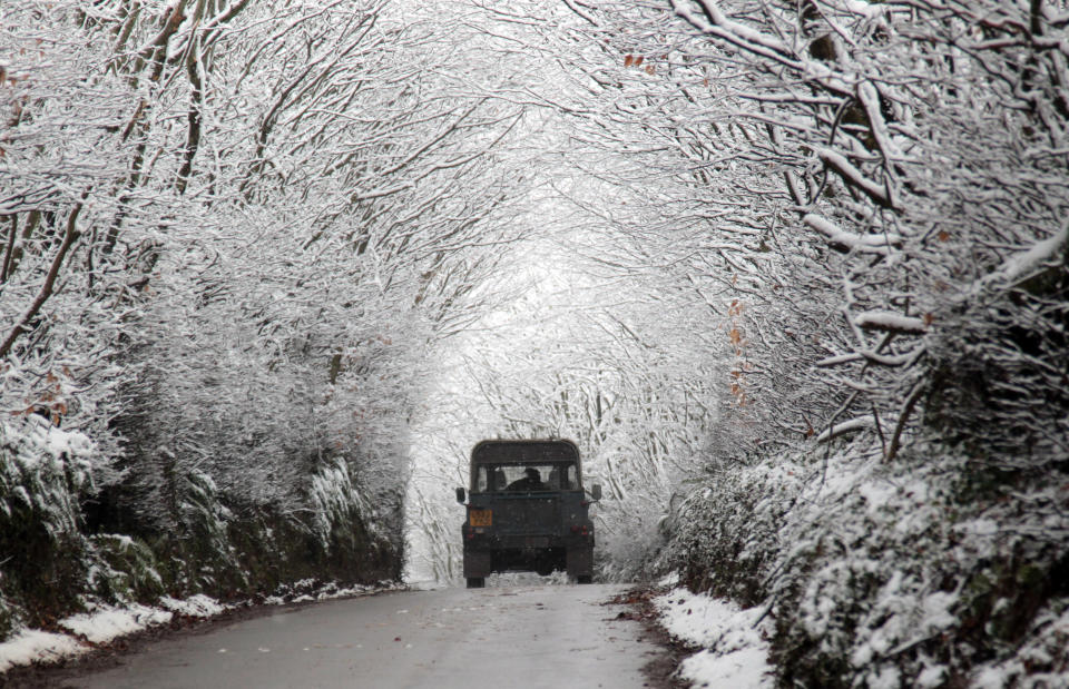 Winter Weather Returns To The UK