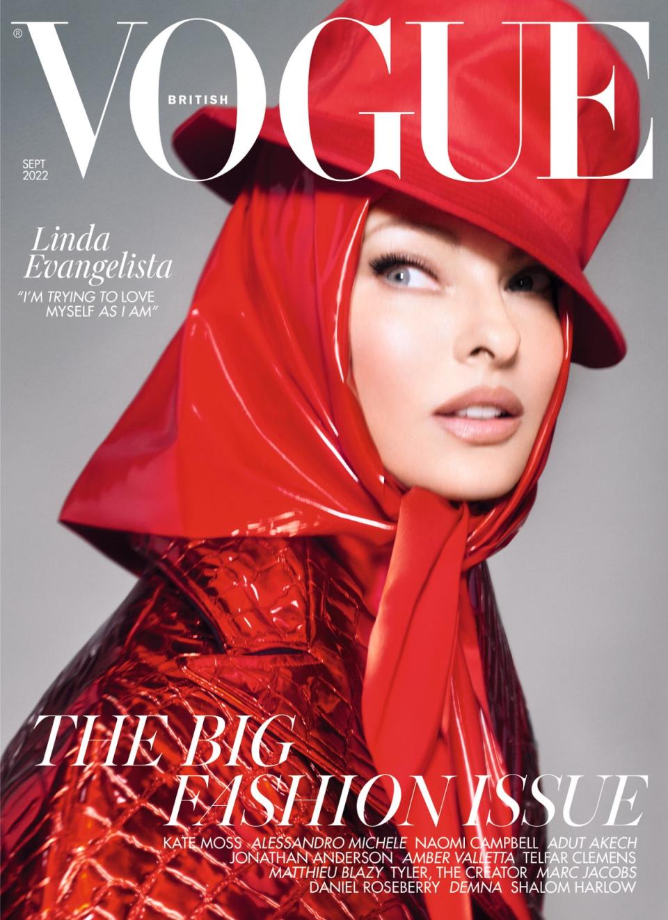 Linda Evangelista for Vogue’s 2022 September Issue (Steven Meisel/Vogue)