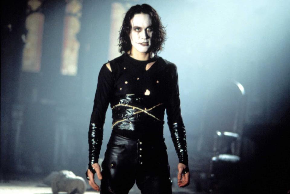 Brandon Lee tragically died after being struck by a malfunctioning prop ammunition on the set of "The Crow" in 1993.