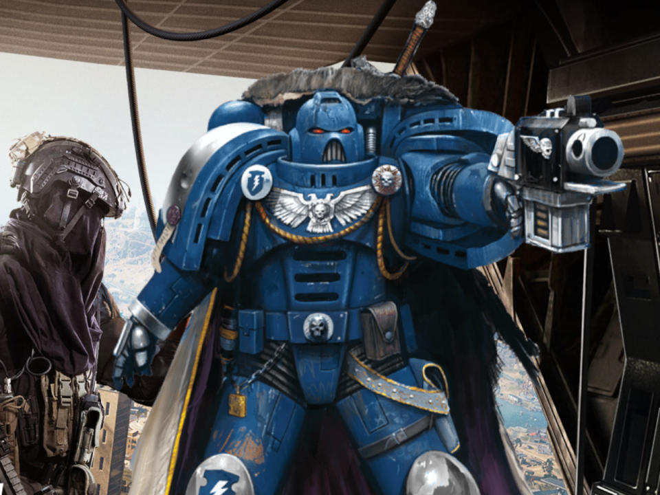 Los Space Marines de Warhammer 40,000 por primera vez llegarán a Call of Duty