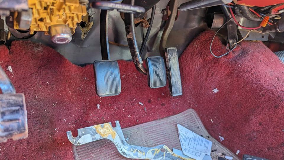 1989 ford ranger gt in colorado junkyard