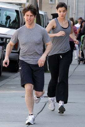 The two went running together in Boston in 2009