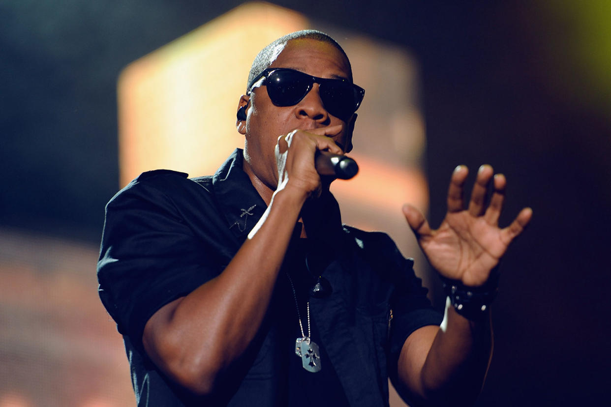 Defending: Jay-Z denies accusations of anti-Semitism: Ian Gavan/Getty