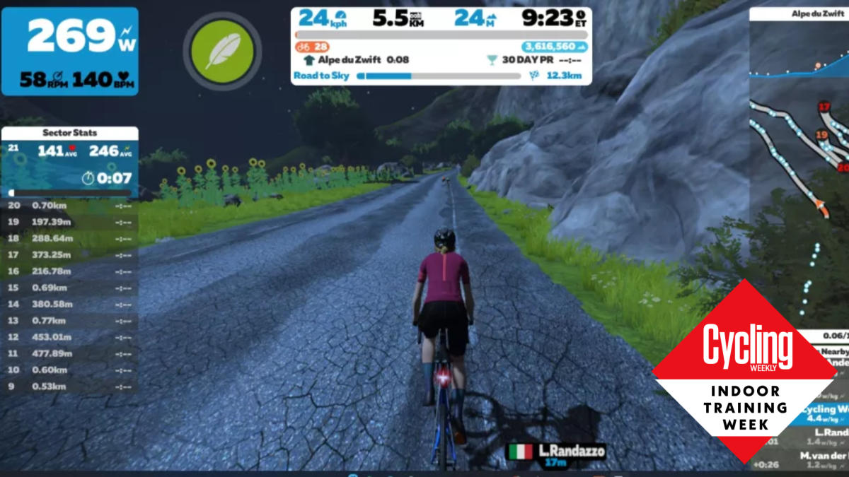 Climb faster up the Alpe du Zwift: here's how to improve your time