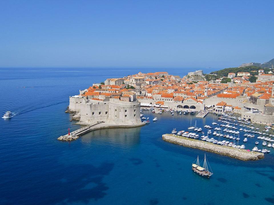 Tourists can visit Dubrovnik, Croatia