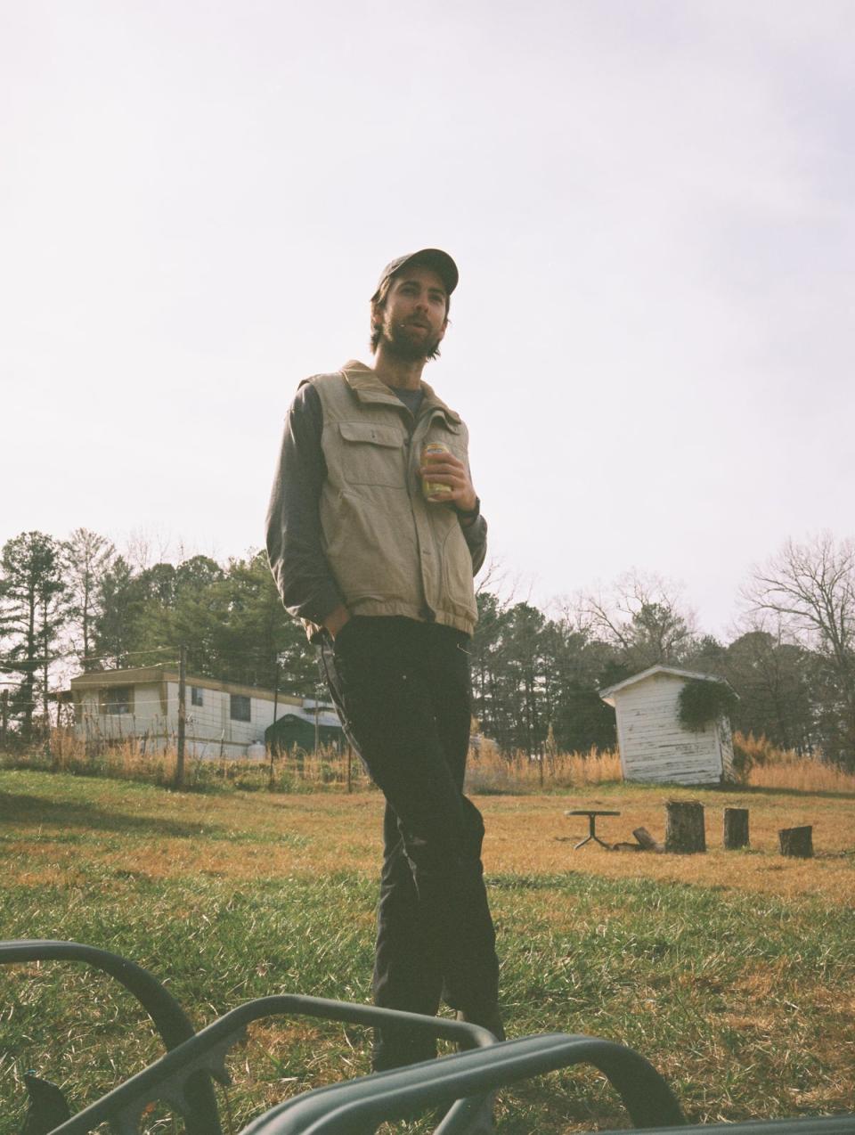 Justin Morris has been able to work as a musician and buy a house thanks to North Carolina’s affordable cost of living. (Courtesy of Justin Morris. Photo by Libby Rodenbough.)