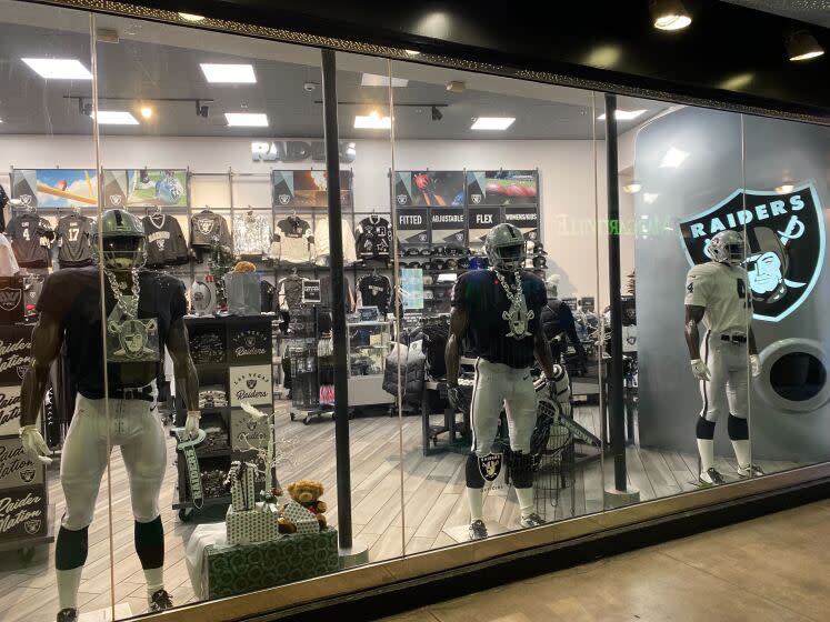 The Raider Image store at Universal CityWalk