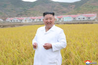 <p>En noviembre del año pasado, el NIS aseguró que el líder norcoreano pesaba alrededor de 136 kilos, lo que equivaldría a sufrir obesidad. Esta fotografía es de un mes antes. (Foto: KCNA / Reuters).</p> 