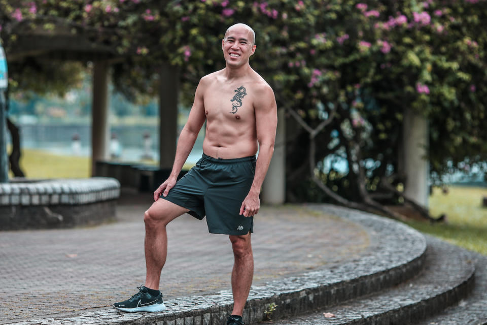 Singapore #Fitspo of the Week: Kelvin Goh. (PHOTO: Cheryl Tay)