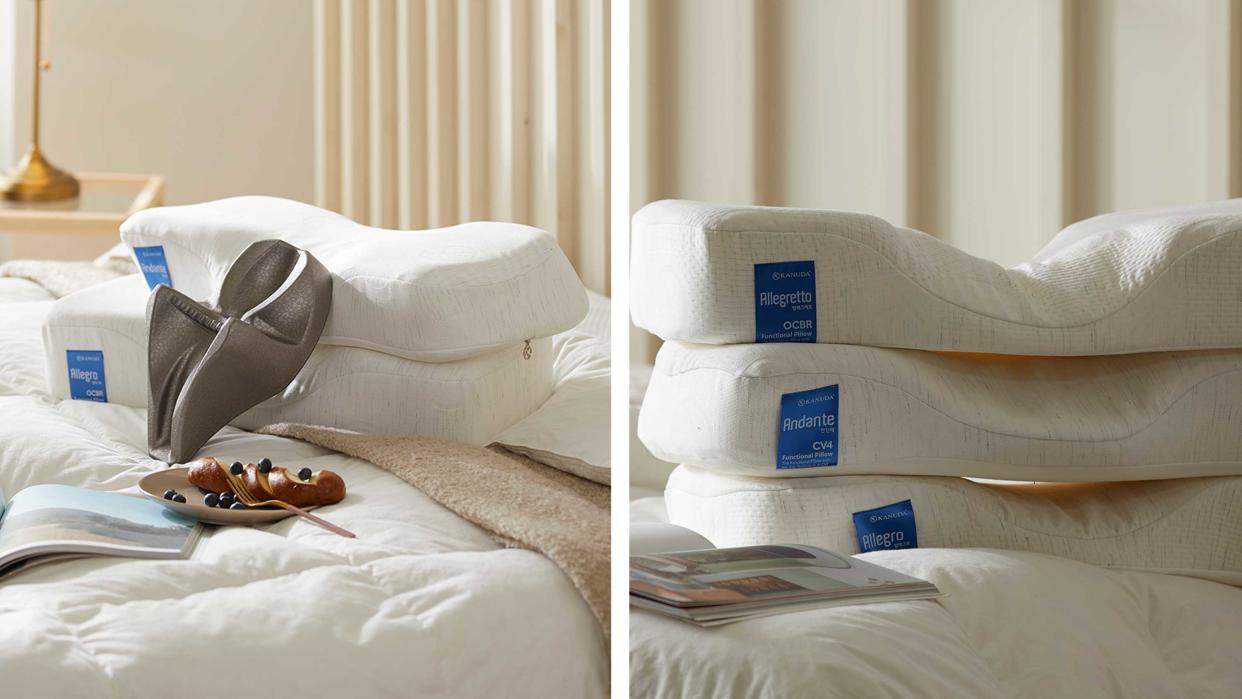 Hate your pillow? Kanuda has award-winning pillows and a 30-night free trial.