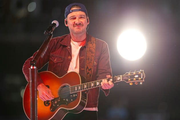 Morgan Wallen disavowed old music of his that he says former managers are releasing against his wishes. - Credit: Christopher Polk/Penske Media/Getty