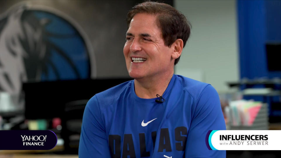 Mark Cuban appears on Influencers with Andy Serwer