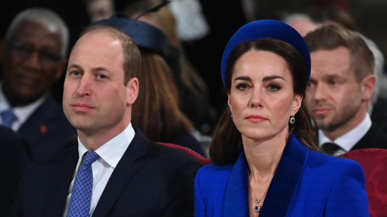 the royal family attend the commonwealth day westminster abbey service