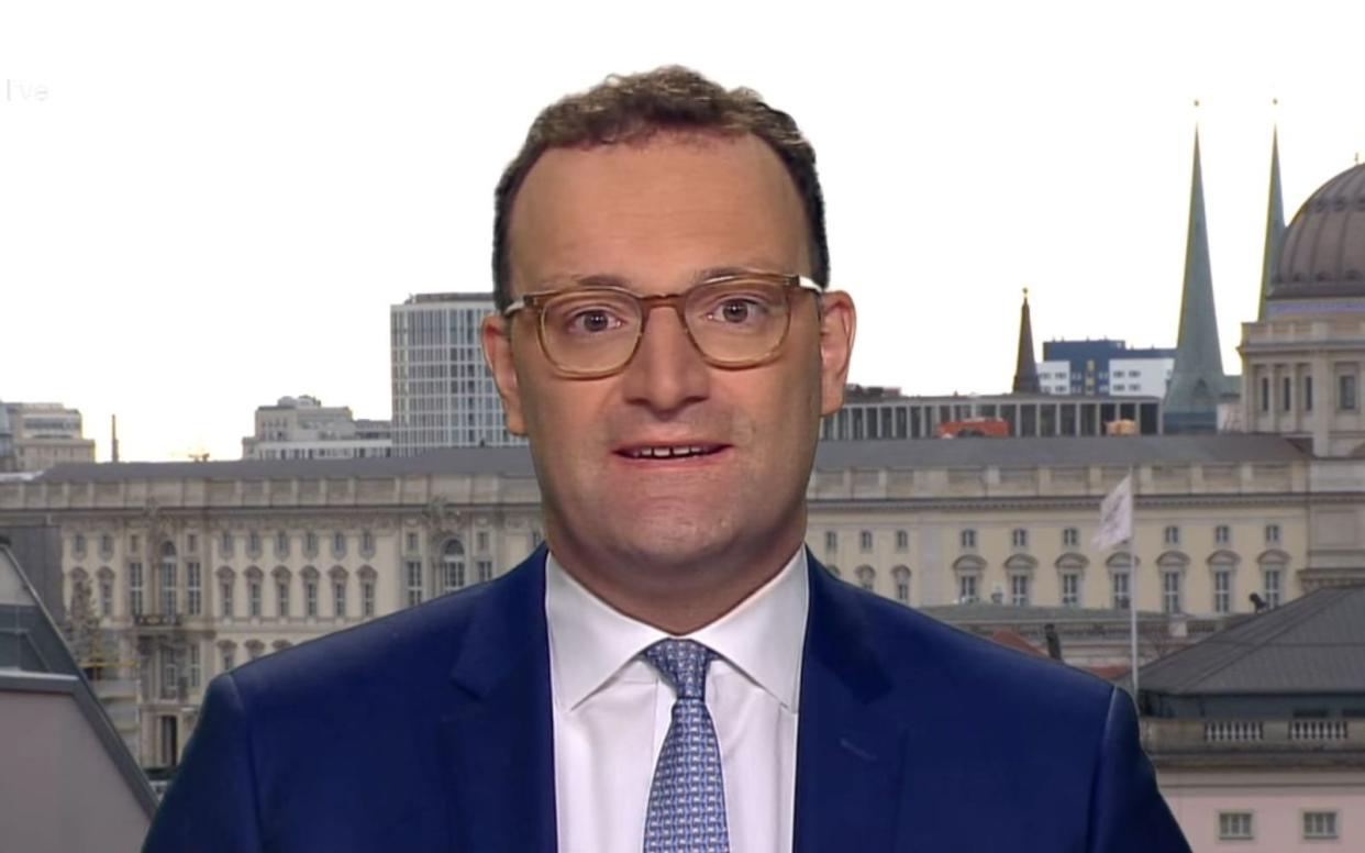 Bundesgesundheitsminister Jens Spahn nimmt den positiven Trend bei den Corona-Zahlen im "ZDF-Morgenmagazin" zur Kenntnis, aber warnt vor zu frühen Lockerungen. (Bild: ZDF)