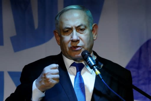 Israeli Prime Minister Benjamin Netanyahu faces a party leadership challenge on Thursday