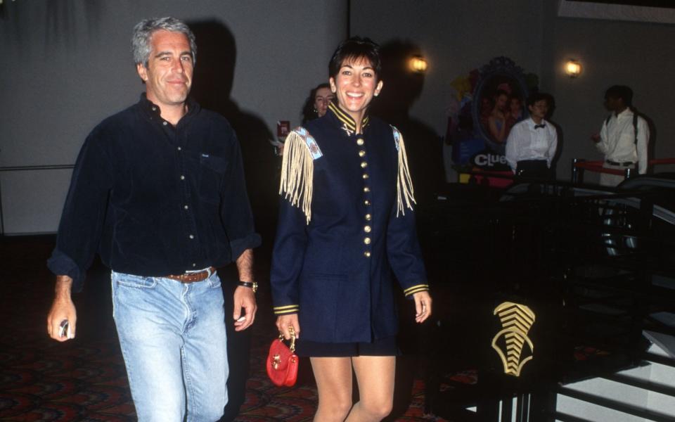 Jeffrey Epstein and Ghislaine Maxwell  - Patrick McMullan