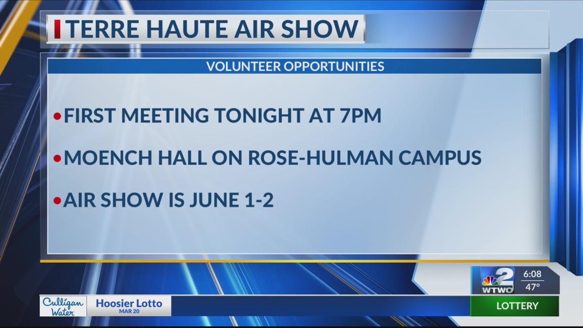 Terre Haute Air Show 2024 requesting volunteers