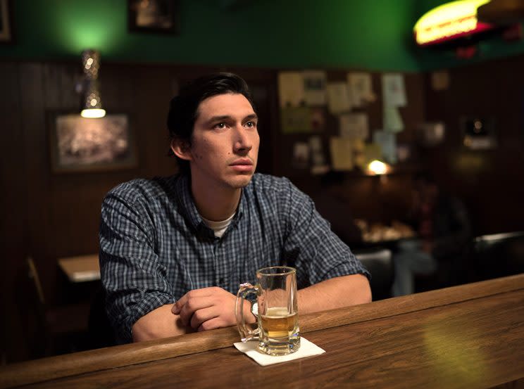 Adam Driver plays a poetic bus driver in 'Paterson' (Photo: Amazon Studios)