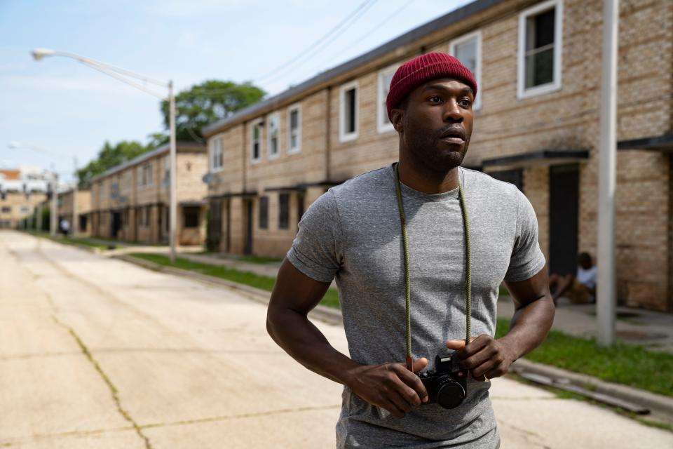 Yahya Abdul-Mateen II stars as Anthony McCoy, a visual artist, in Nia DaCosta's "Candyman."