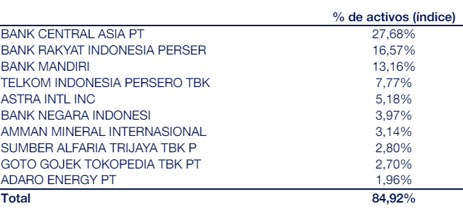 Indonesia a tiro de ETF indexado UCITS