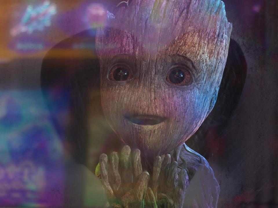 I Am Groot season two official still shows Baby Groot look longingly at an ice cream truck.