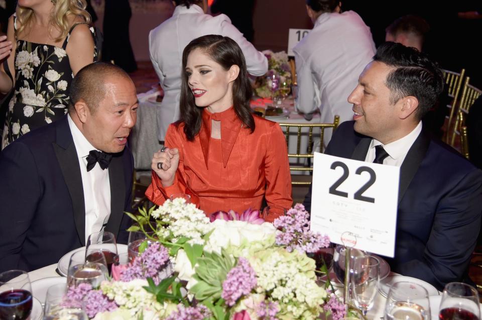 Derek Lam, Coco Rocha, and James Conran