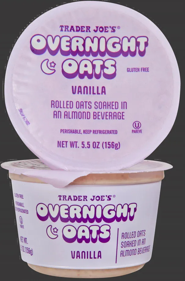 trader joes gluten-free snacks Vanilla Overnight Oats