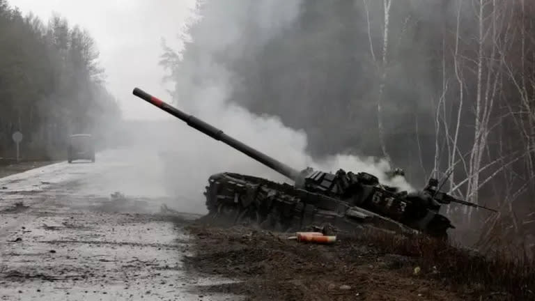 Ucrania asegura haber destruido más de 400 tanques rusos en los últimos días