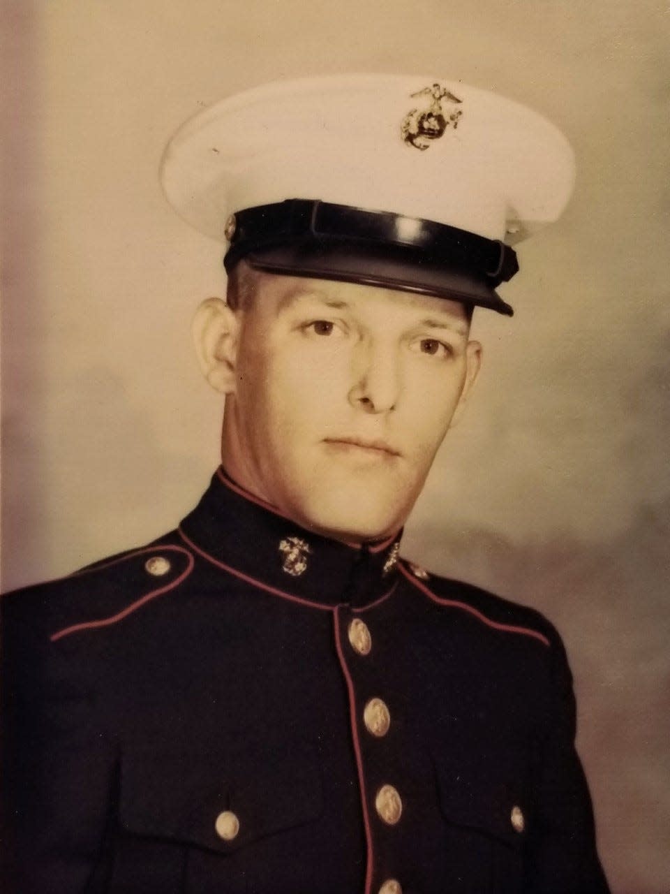 Donald Drake, then 21 of Newton, N.J., as a young Marine before leaving for Vietnam where he was killed on New Year's Eve 1966