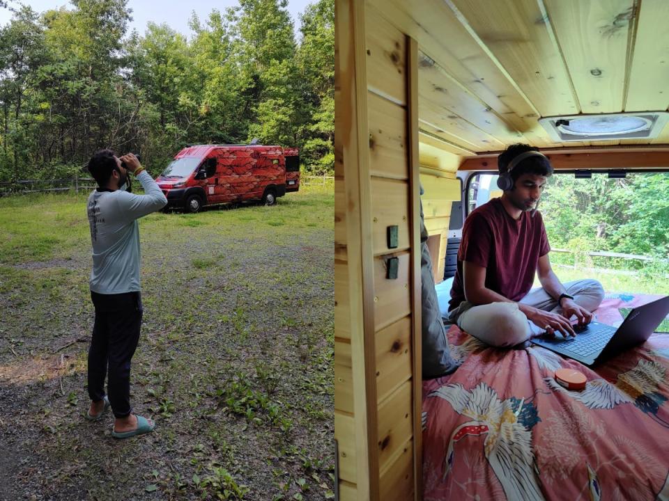 Harshit Bajpai and his friend spent a week traveling along the East Coast birdwatching.